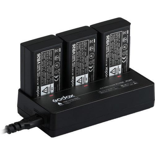 Godox VC26T Multi-Battery Charger for V860III / V1 - Image 4